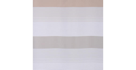 FERTIGVORHANG halbtransparent  - Beige/Grau, KONVENTIONELL, Textil (140/245cm) - Esposa