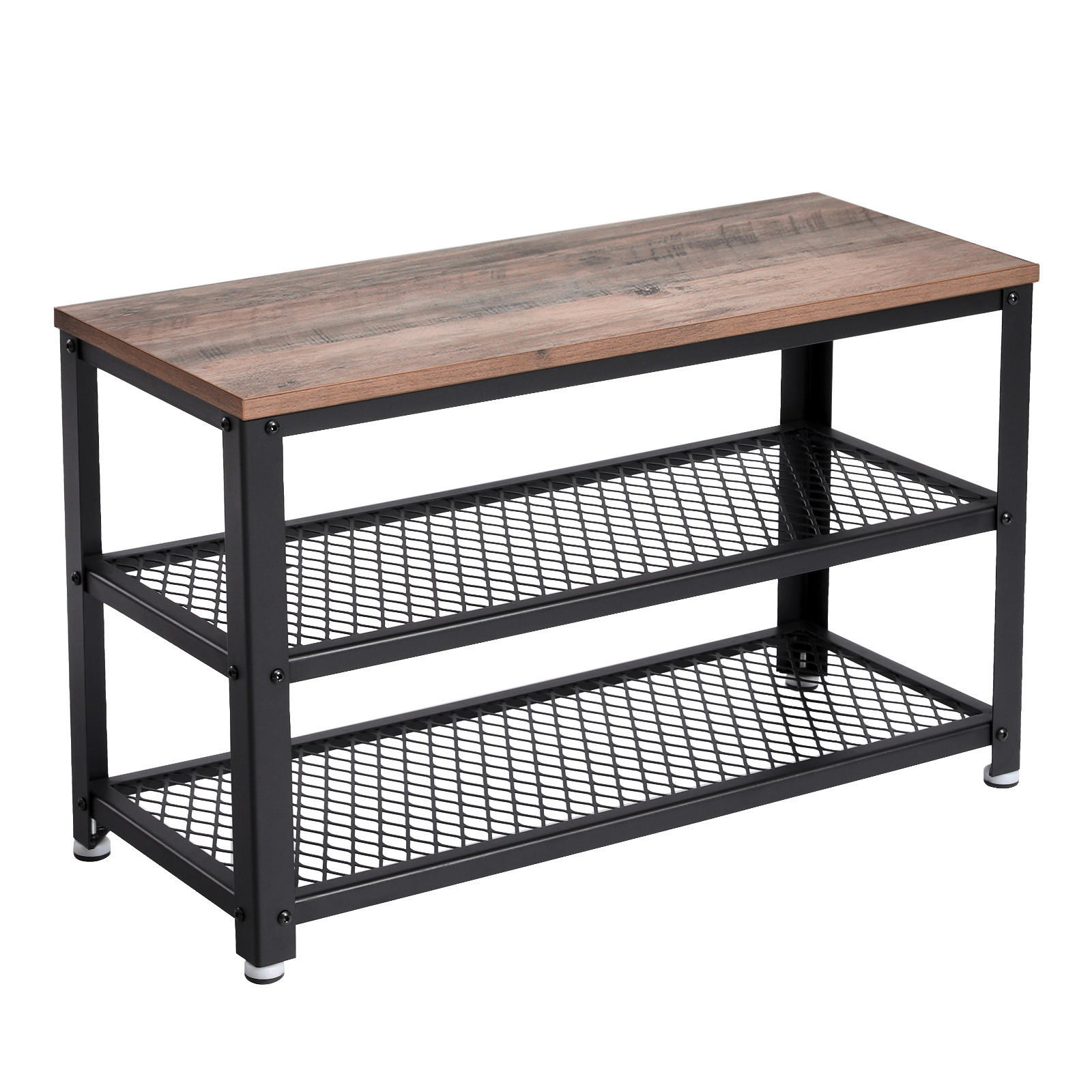 Boxxx REGÁL NA TOPÁNKY, čierna, sivobéžová, 73/45/30 cm