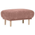 HOCKER Flachgewebe Altrosa  - Altrosa, KONVENTIONELL, Holz/Textil (88/49/62cm) - Carryhome