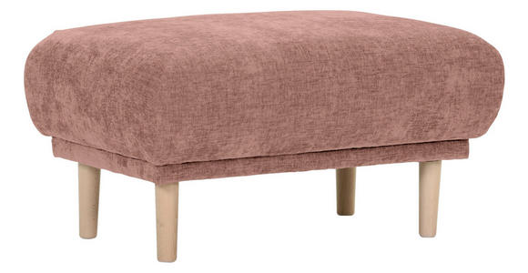 HOCKER Flachgewebe Altrosa  - Altrosa, KONVENTIONELL, Holz/Textil (88/49/62cm) - Carryhome