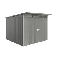 GERÄTEHAUS 260/217/300 cm  - Anthrazit, Basics, Metall (260/217/300cm) - Biohort