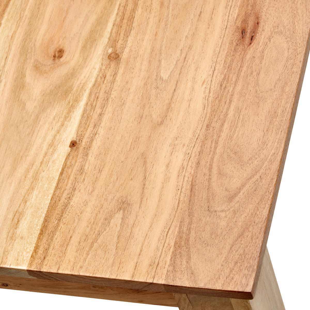 ESSTISCH Akazie vollmassiv rechteckig Akaziefarben  - Akaziefarben, KONVENTIONELL, Holz (140/76/80cm) - MID.YOU