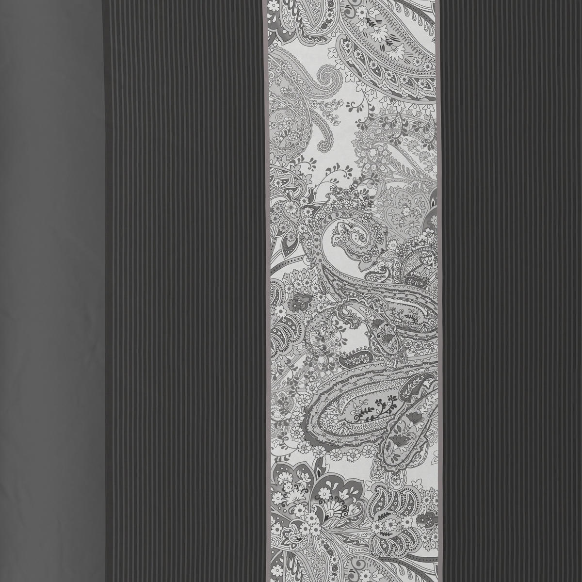 BETTWÄSCHESET Satin 160/210 cm  50 cm/70 cm  - Anthrazit, Design, Textil (160/210cm) - Dieter Knoll