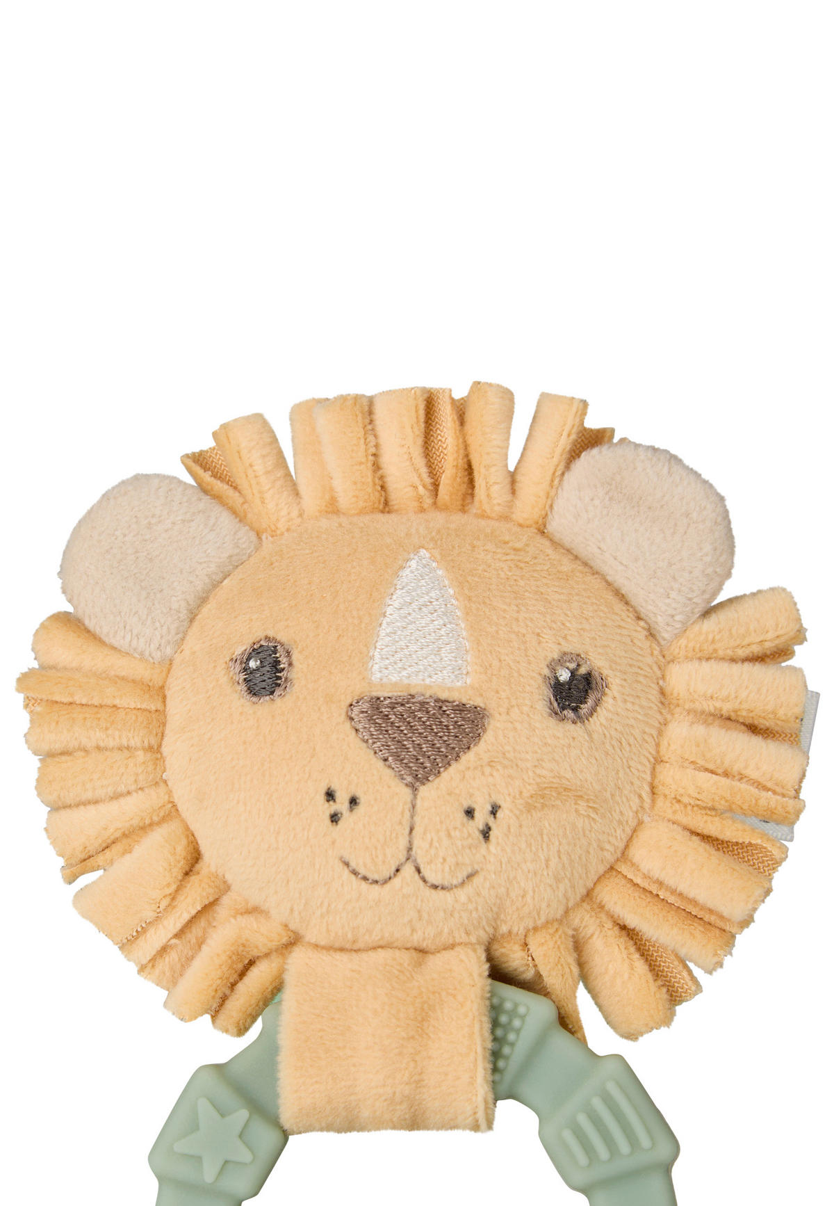 GREIFLING Löwe Leo  - Hellgelb, Basics, Textil (13/9/2,5cm) - Sterntaler