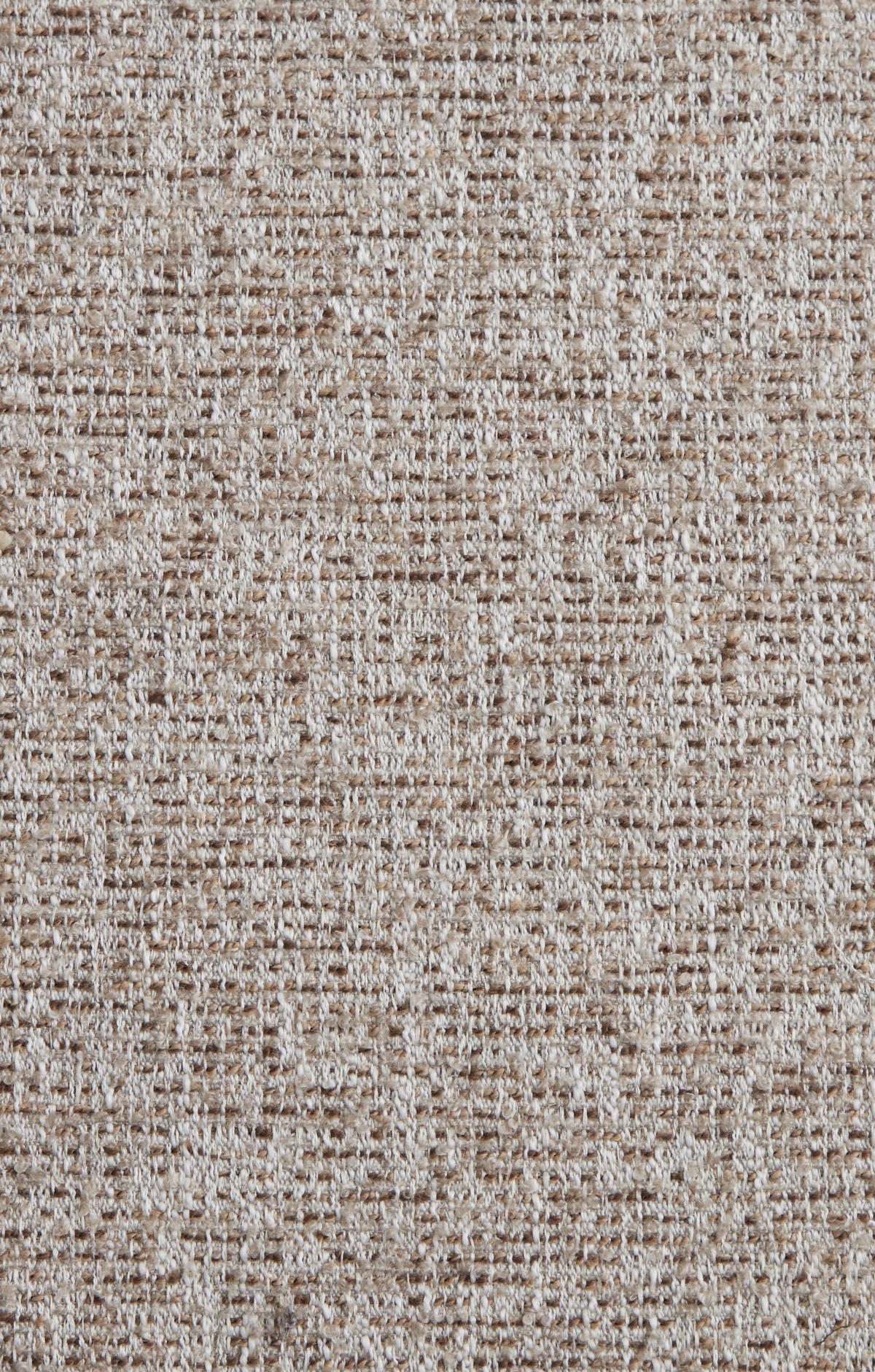 ARMLEHNSTUHL  in Eisen Leinenoptik Echtleder pigmentiert  - Taupe/Schwarz, Design, Leder/Textil (60/82/62cm) - Novel