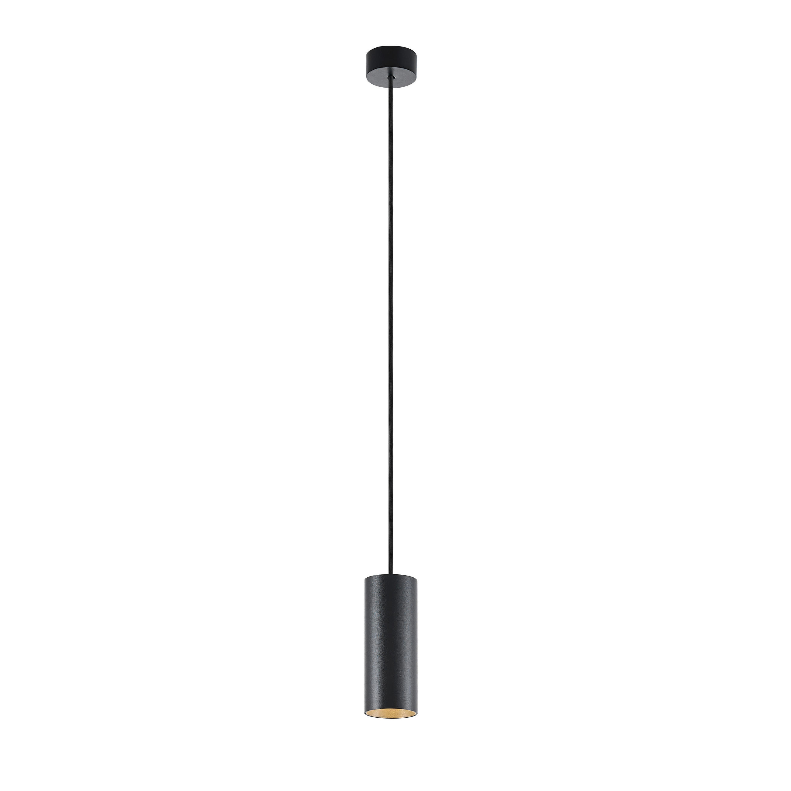 PENDELLEUCHTE 6/6/165 cm  - Schwarz, Design, Metall (6/6/165cm)