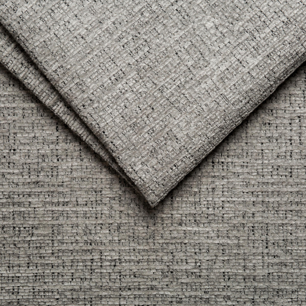 ECKSOFA inkl. Funktionen Dunkelgrau Samt  - Dunkelgrau, Design, Holz/Textil (206/261cm) - Venda
