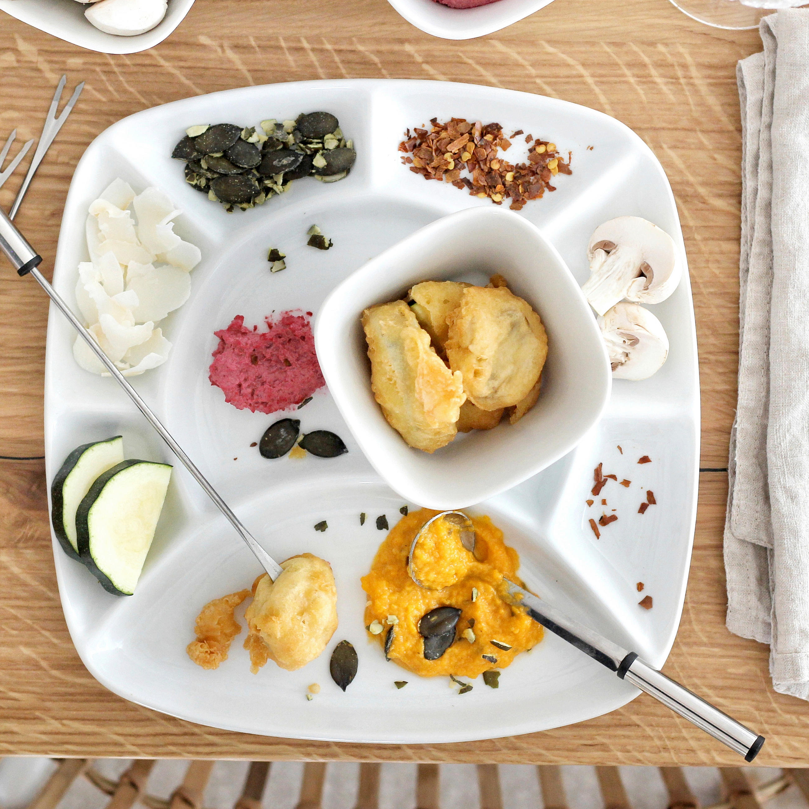 TELLERSET 4-teilig  - Weiß, Basics, Keramik (23/2,5/23cm) - Mäser