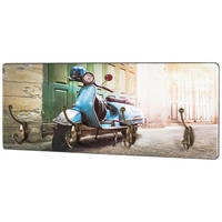 WANDGARDEROBE - Multicolor/Bronzefarben, Trend, Holzwerkstoff/Metall (50/20/5cm)