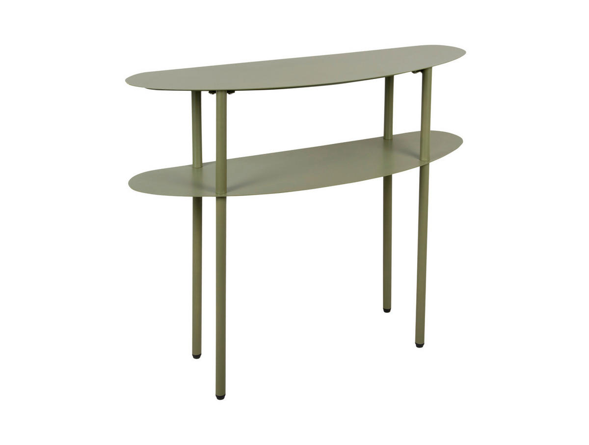 DEKOWANDREGAL 90/72.5/28 cm  - Grün, Basics, Metall (90/72.5/28cm) - Leitmotiv
