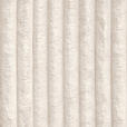 ECKSOFA Creme Cord Zierkissen, Rückenkissen, Schlaffunktion, Rücken echt  - Creme/Schwarz, MODERN, Kunststoff/Textil (153/350cm) - Xora
