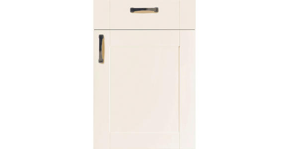 ECKKÜCHE 285/163 cm in Magnolie - Edelstahlfarben/Magnolie, KONVENTIONELL, Glas/Holzwerkstoff (285/163cm) - Xora