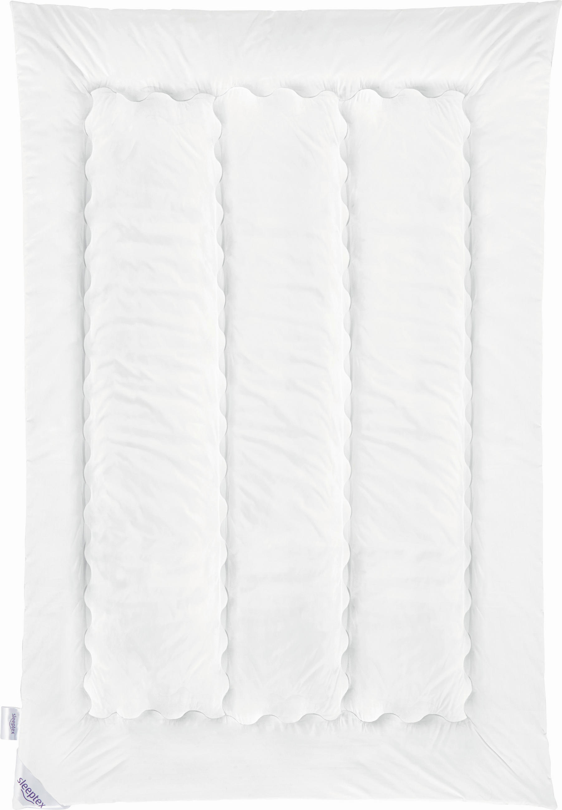 GANZJAHRESDUVET 160/210 cm Christina  - Creme, Basics, Textil (160/210cm) - Sleeptex