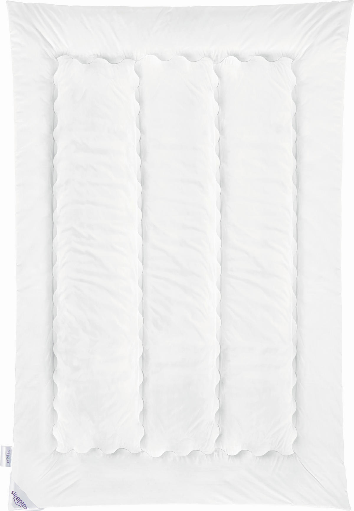 GANZJAHRESDUVET 160/210 cm Christina  - Creme, Basics, Textil (160/210cm) - Sleeptex