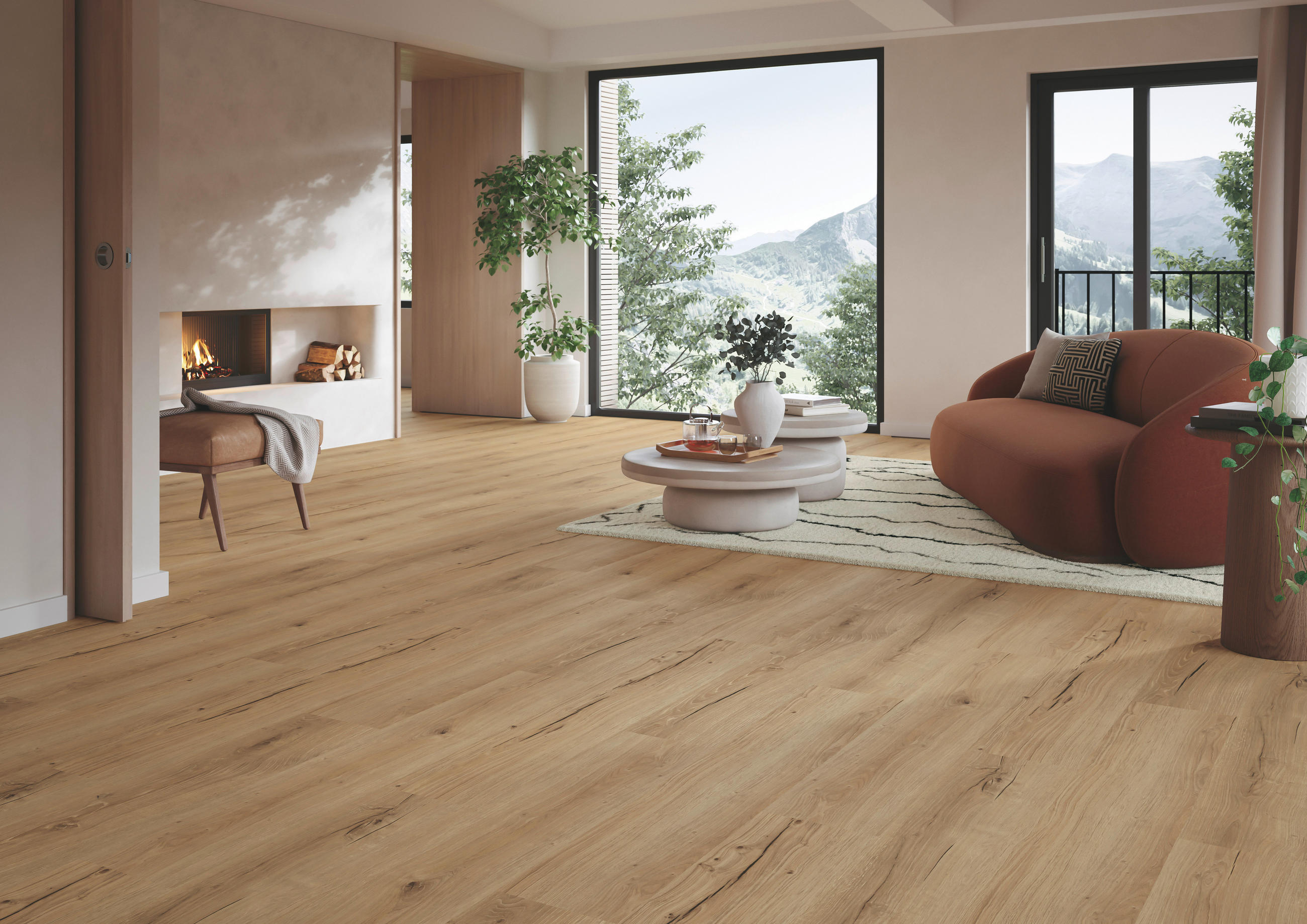 Eiche Cambridge Natur Basic 30  per  m² - Basics, Holzwerkstoff (120,7/21,6/0,94cm) - Parador