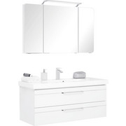 BADEZIMMER - Weiß, KONVENTIONELL, Holzwerkstoff (123,4cm) - Sadena
