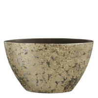 KVETNÍK keramika, 41/20/26 cm - šampanská, Basics, keramika (41/20/26cm)