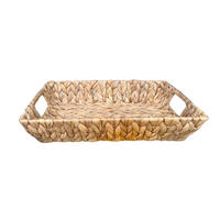 SERVIERTABLETT   37/27/7 cm   - Hellbraun, Basics, Naturmaterialien/Metall (37/27/7cm) - Landscape