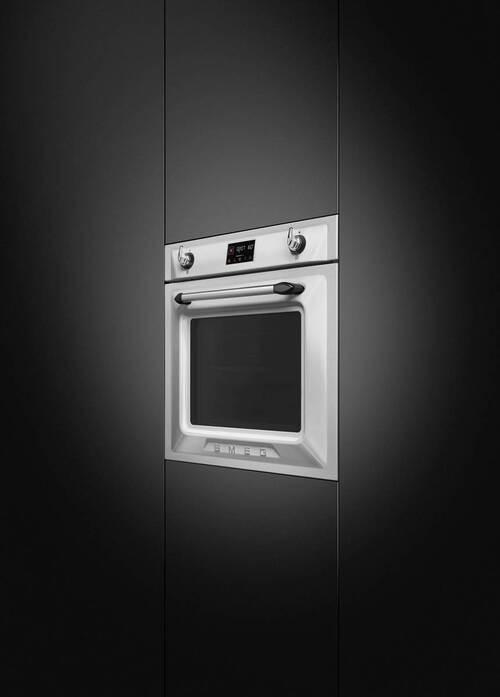 EINBAUBACKOFEN SOP6902S2PX  - Creme, Basics, Glas/Metall (59,7/59,2/54,8cm) - SMEG