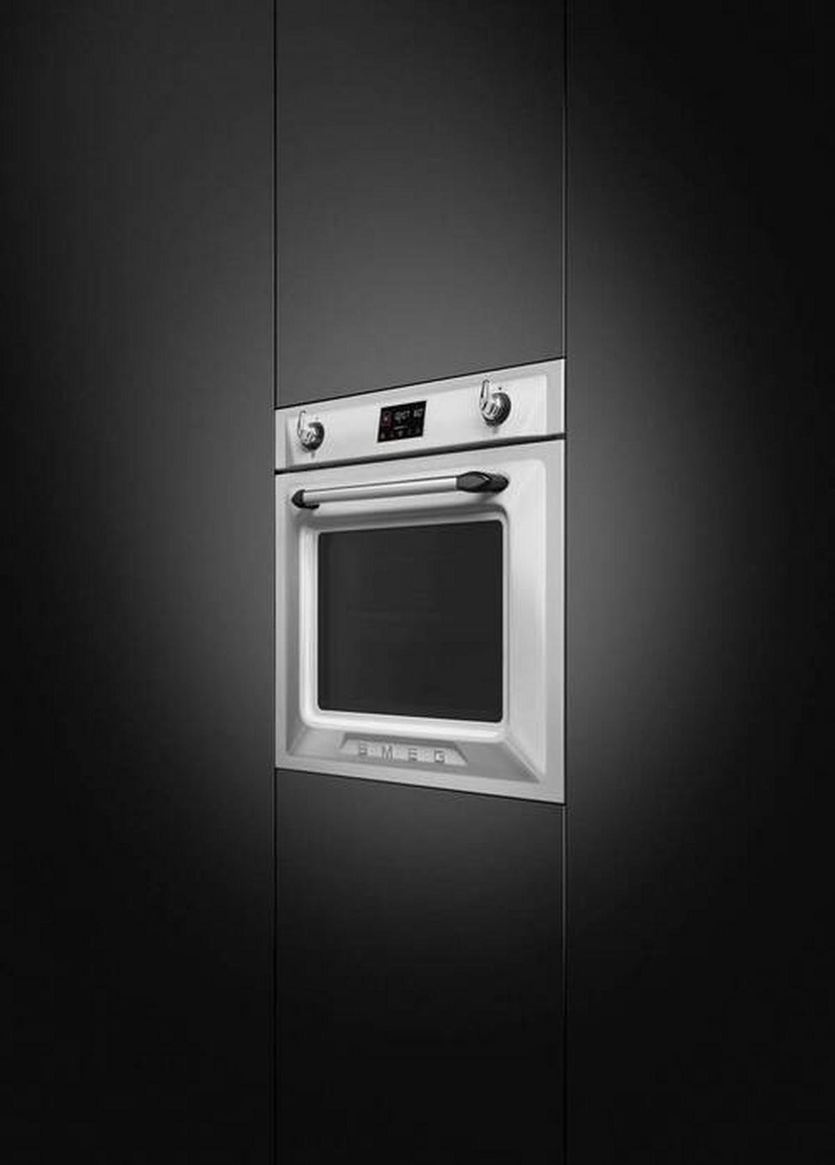 EINBAUBACKOFEN SOP6902S2PX  - Creme, Basics, Glas/Metall (59,7/59,2/54,8cm) - SMEG