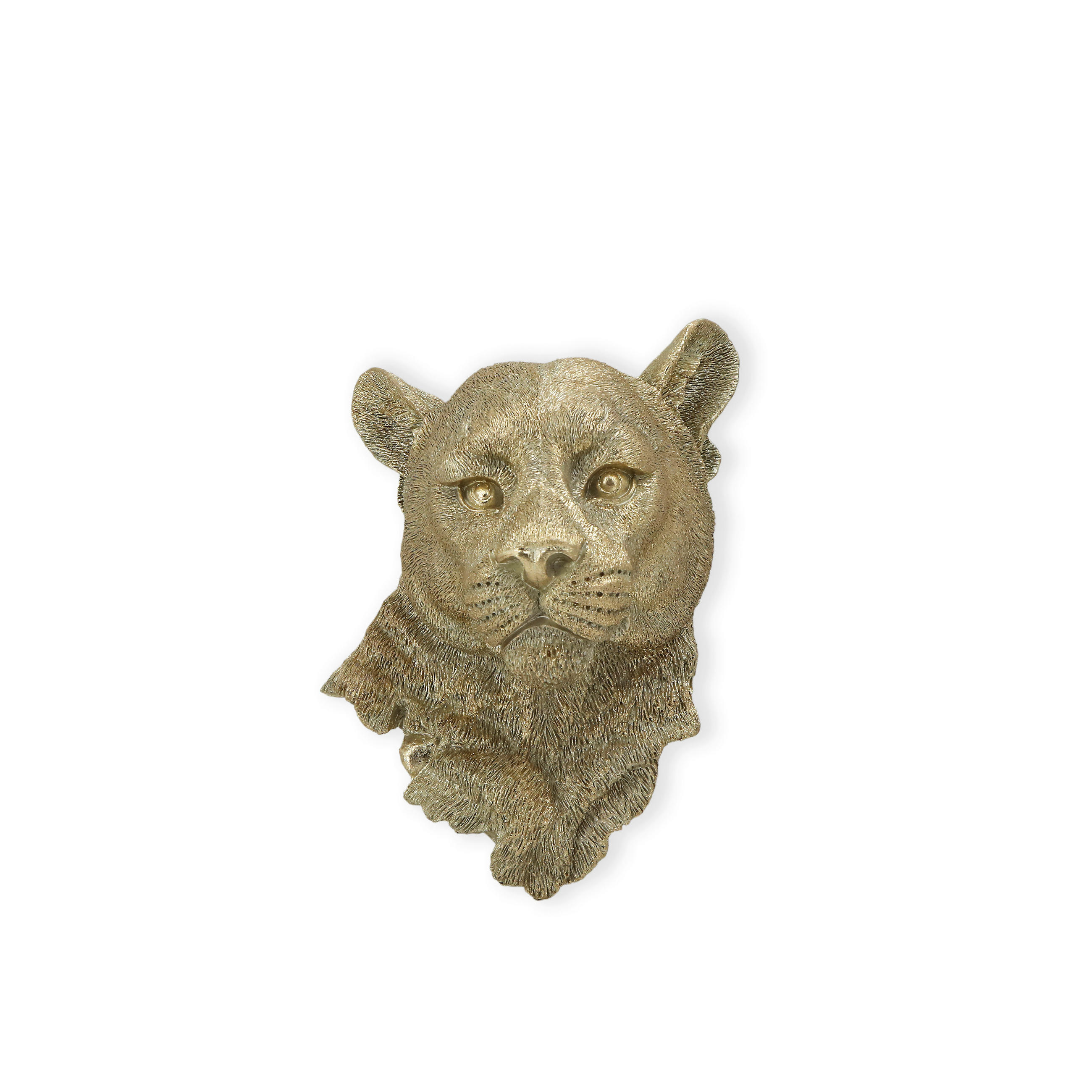 LEOPARD DEKORATIVNI - zlatne boje, Lifestyle, plastika (22/29,5/13,4cm) - Ambia Home