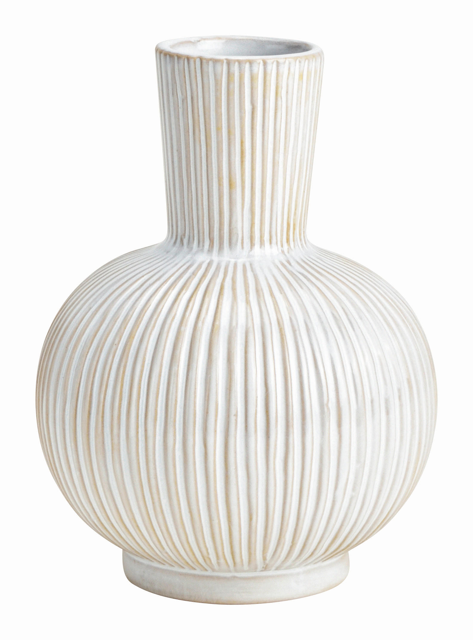 VASE 15 cm  - Weiß, Basics, Keramik (11/15/11cm)