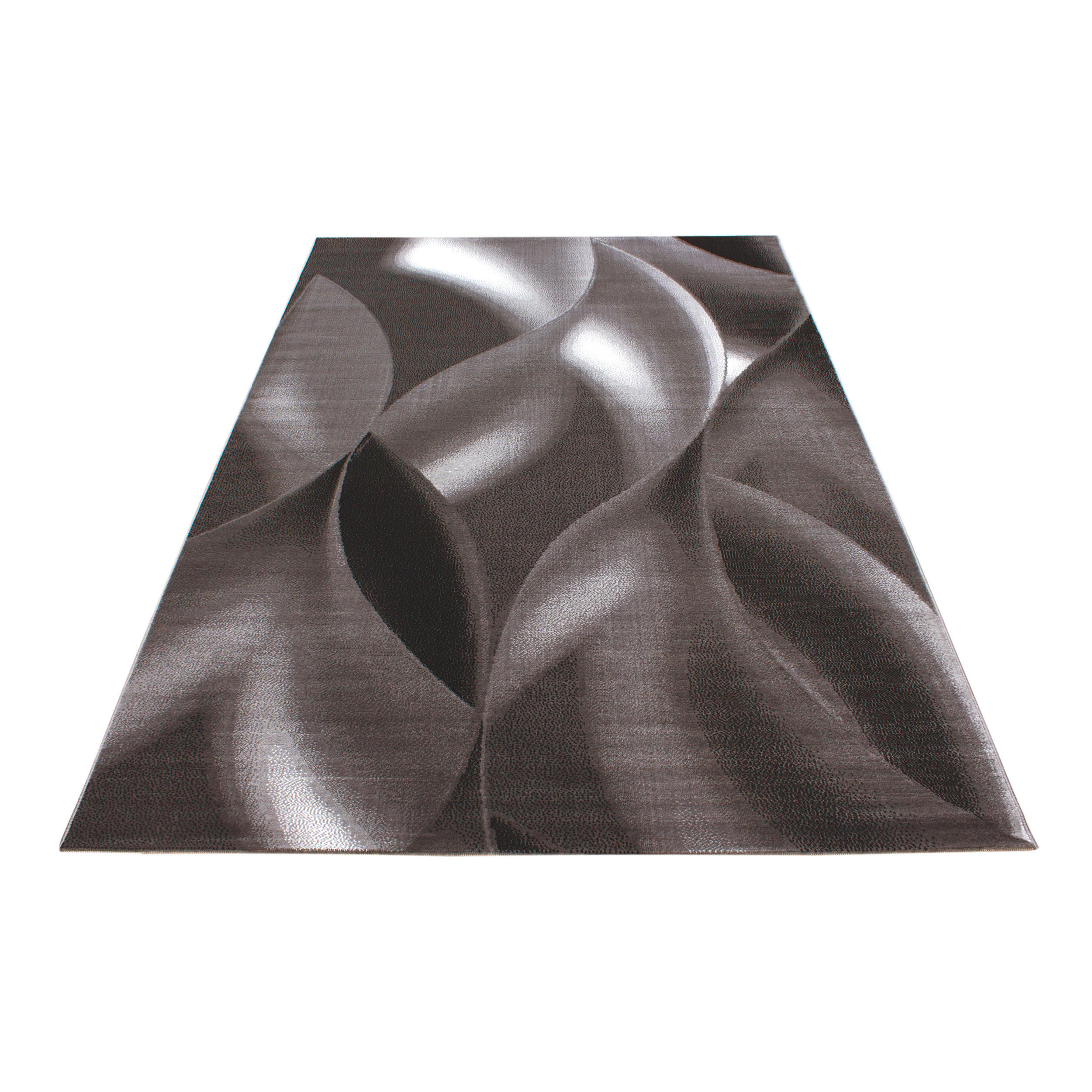 Ayyildiz Webteppich Plus 8008 Braun, Weiß 120x170 cm