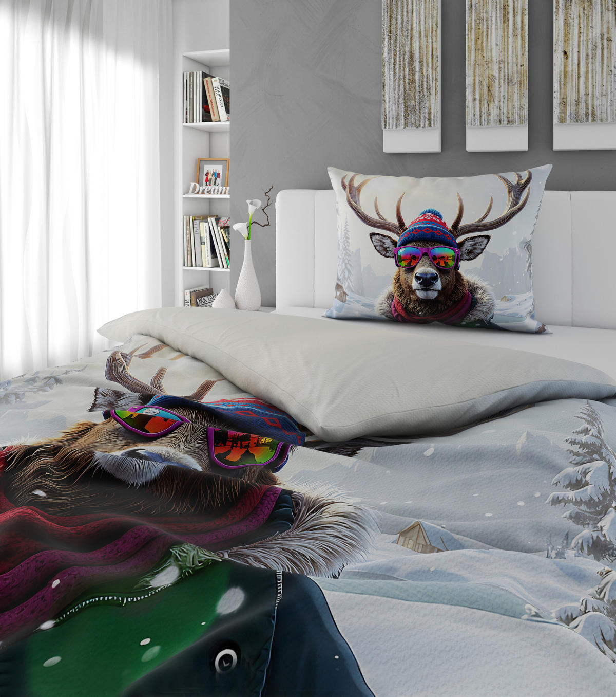 BETTWÄSCHE 2-teilig TANJA Renforcé 140/200 cm  - Multicolor, Trend, Textil (140/200cm) - Esposa
