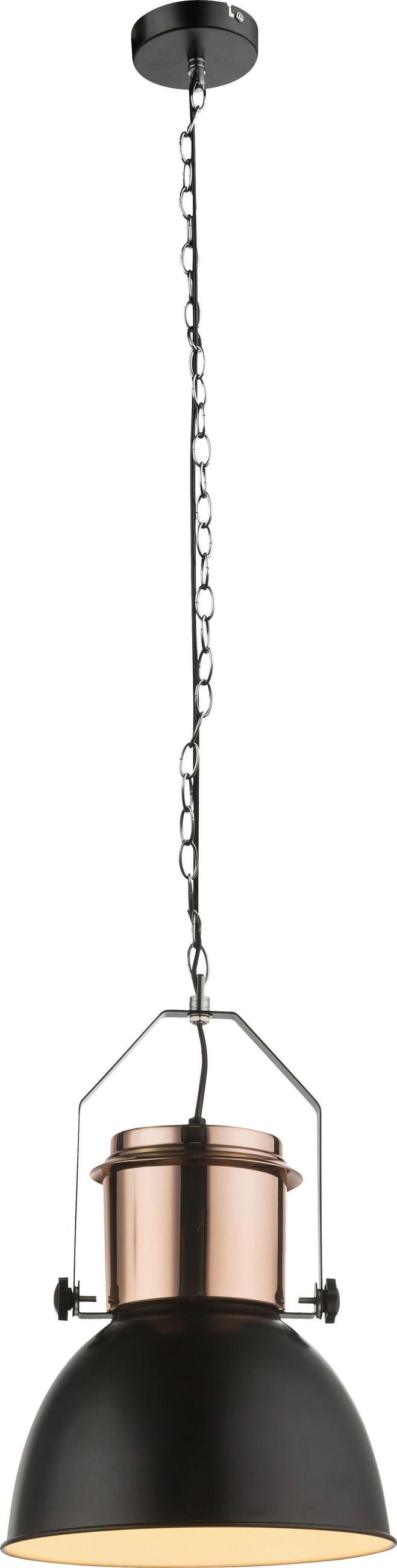 Hängeleuchte H: 120 cm 1-Flammig, Industriallook