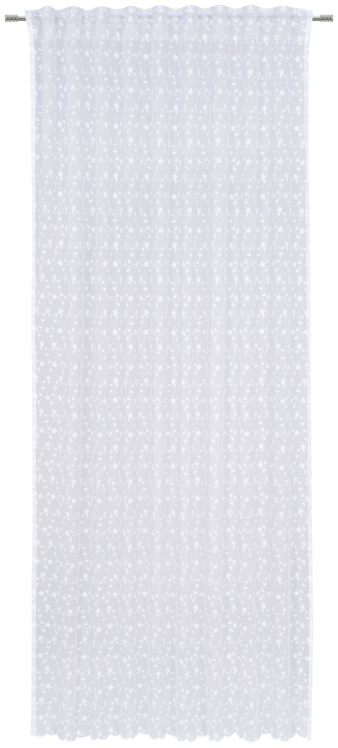 GOTOVA ZAVJESA bijela 140/245 cm - bijela, Basics, tekstil (140/245cm) - Esposa