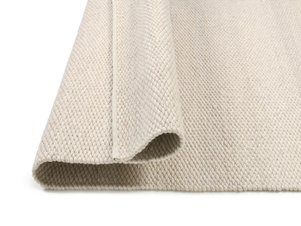 HANDWEBTEPPICH 160/230 cm Hellgrau  - Hellgrau, Basics, Textil (160/230cm) - Linea Natura