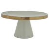 TORTENPLATTE - Goldfarben/Mintgrün, Trend, Metall (21/14cm) - Kayoom