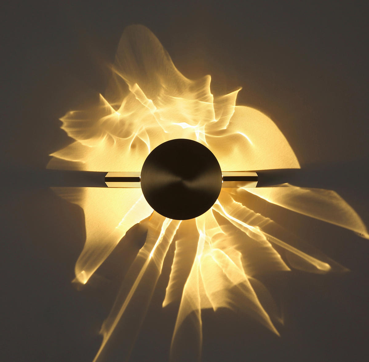 LED-WANDLEUCHTE Jasper 10/28 cm  - Nickelfarben, Design, Metall (10/28cm) - Globo