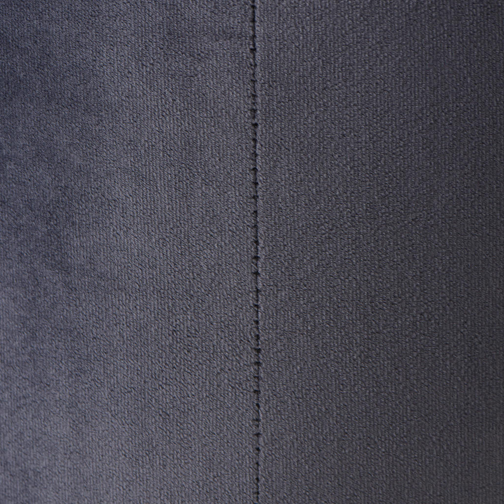 Thumbnail - Xora Hocker, Grau, Edelstahl, Metall, Textil, rund, 55x35x55 cm, Wohnzimmer, Hocker, Sitzhocker