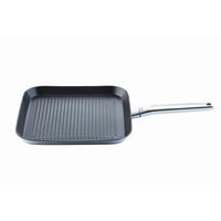 GRILLPFANNE Lafer  - Silberfarben, Design, Metall (29,5/29,5cm) - Johann Lafer