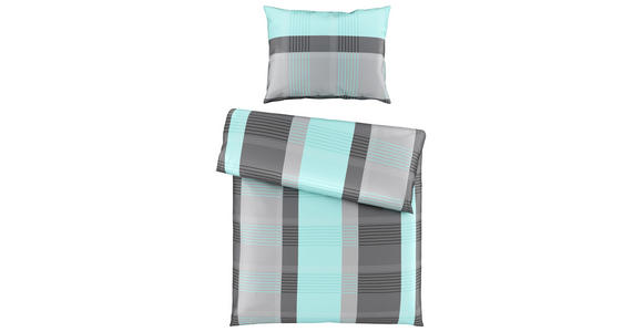 Bettwäsche Beatrix - Blau, MODERN, Textil - Luca Bessoni