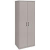 DREHTÜRENSCHRANK 72/194/54 cm 2-türig Kaschmir  - Kaschmir/Schwarz, Basics, Holzwerkstoff/Metall (72/194/54cm) - Xora