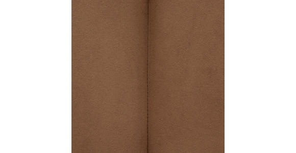 Armlehnstuhl drehbar Mikrofaser Braun, Schwarz  - Schwarz/Braun, Design, Textil/Metall (59/87/61cm) - Novel