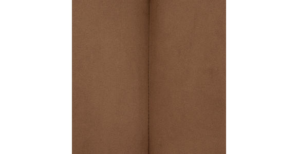 Armlehnstuhl drehbar Mikrofaser Braun, Schwarz - Schwarz/Braun, Design, Textil/Metall (59/87/61cm) - Novel