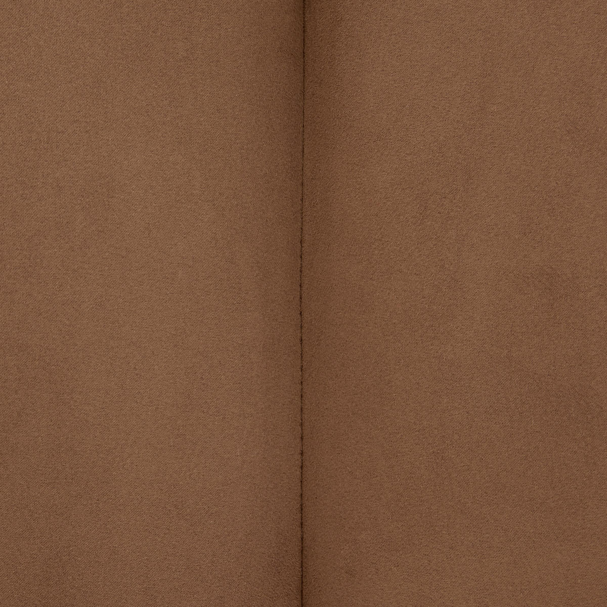 STOL järn mikrofiber  - brun/svart, Design, metall/textil (59/87/61cm) - Novel