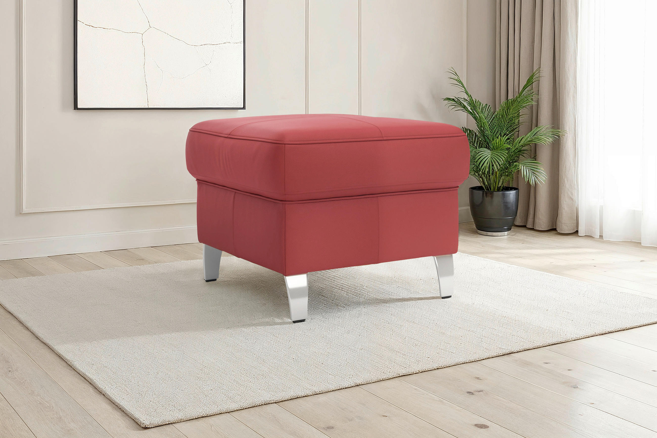 Sit & More Hocker Arngast E Rot 58x48x58 cm