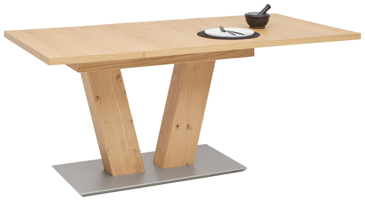 TABLE in Holzwerkstoff 130-178/90/75 cm  - Eichefarben, Design, Holzwerkstoff (130-178/90/75cm) - Dieter Knoll