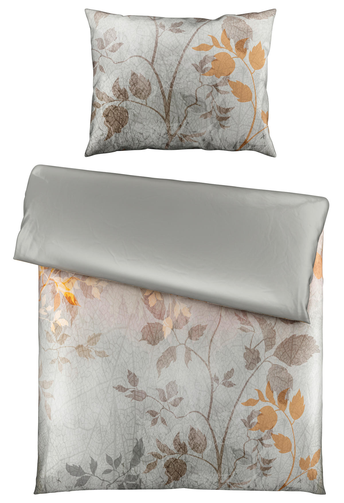 POSTELJINA SA DVA LICA ROSALIE 140/200 cm saten zlatna  - zlatna, Dizajnerski, tekstil (140/200cm) - Novel