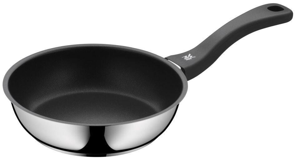 BRATPFANNE  - Schwarz, Basics, Metall (36.6/20/7.5cm) - WMF
