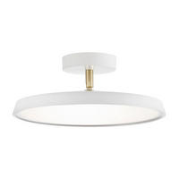 LED-DECKENLEUCHTE 30/11,8 cm   - Weiß, KONVENTIONELL, Metall (30/11,8cm) - Nordlux