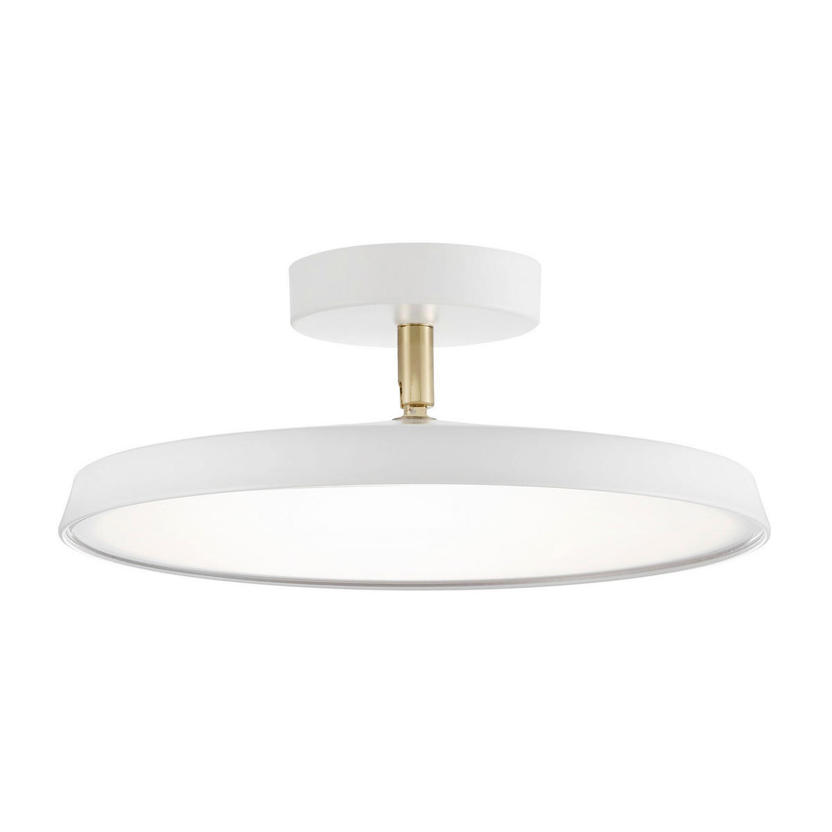 LED-DECKENLEUCHTE 30/11,8 cm   - Weiß, KONVENTIONELL, Metall (30/11,8cm) - Nordlux