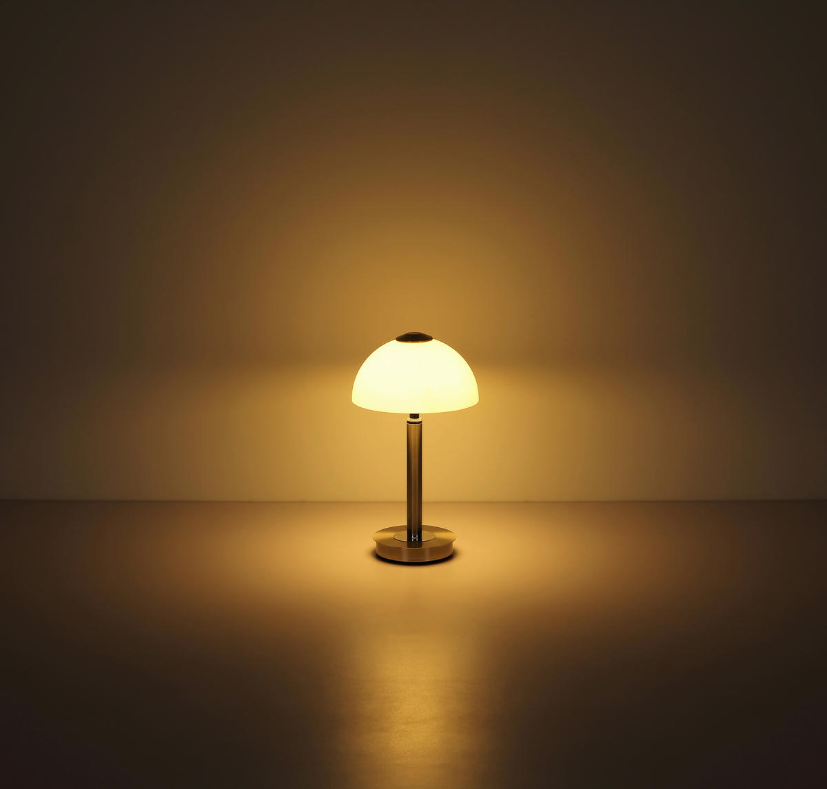 NAMIZNA LED-SVETILKA  ULDIN      25/45 cm       - barve kroma/črna, Basics, kovina/umetna masa (25/45cm) - Globo