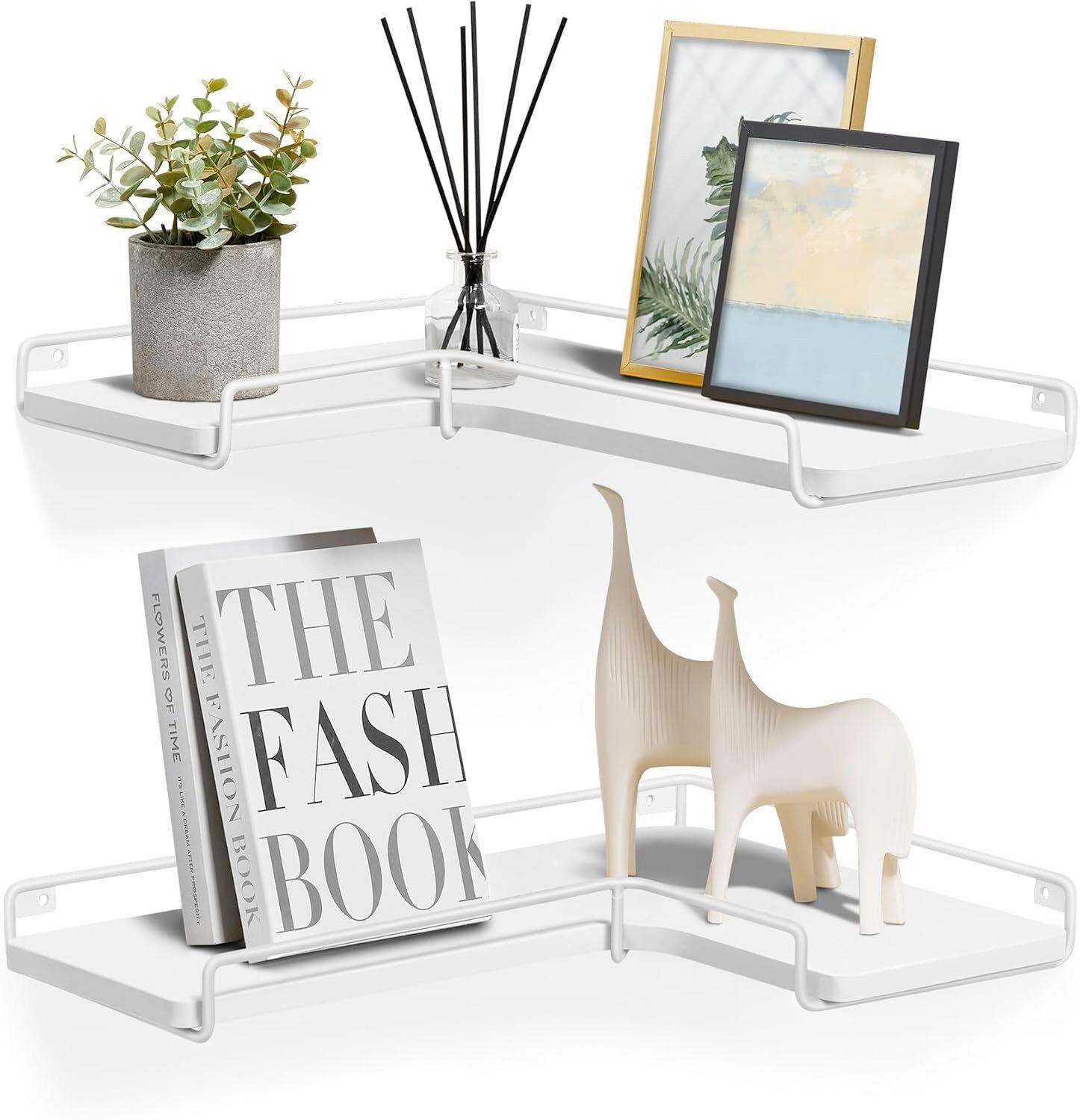 ECKREGAL - Weiß, Trend, Holzwerkstoff/Metall (40/4/29cm) - MID.YOU