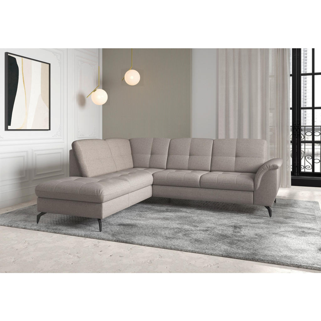Sit & More ROHOVÁ SEDAČKA, textil, taupe