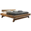 BETT 180/200 cm  in Eichefarben  - Eichefarben, KONVENTIONELL, Holz (180/200cm) - Hasena